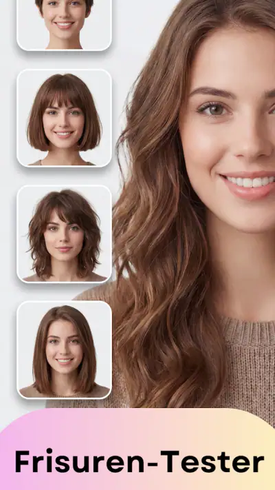 Mira: KI Frisuren Testen screenshot 1