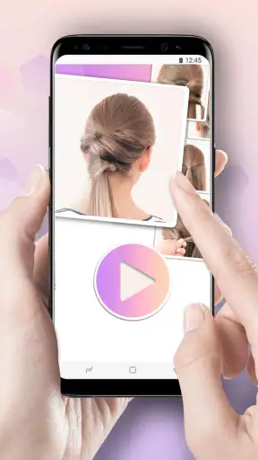 Hairstyles step by step screenshot 1