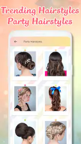 Hairstyles step by step screenshot