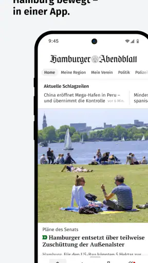 Hamburger Abendblatt News screenshot 1