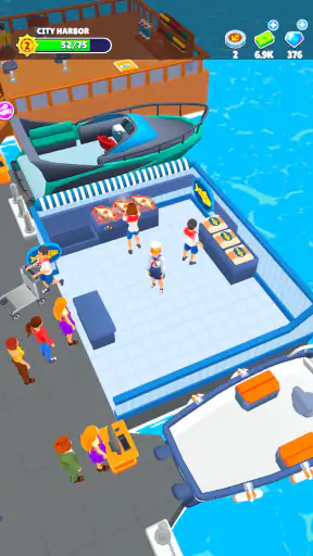 Harbor Life Idle screenshot 1