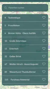 Harz App - mit Stempelheft screenshot