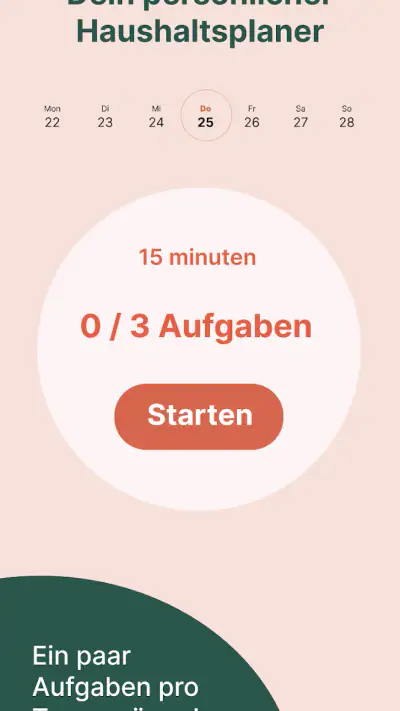Haushaltsplaner & Putzplan screenshot 1