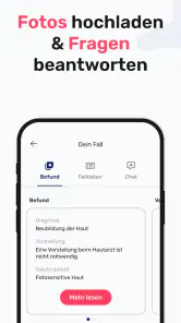Hautarzt per App - dermanostic screenshot
