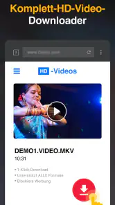 HD Video Downloader-App screenshot