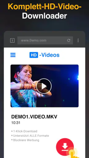 HD Video Downloader-App screenshot 1