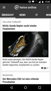 heise online - News screenshot