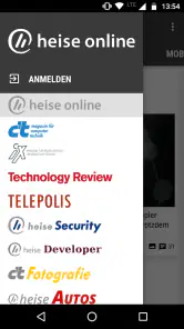 heise online - News screenshot