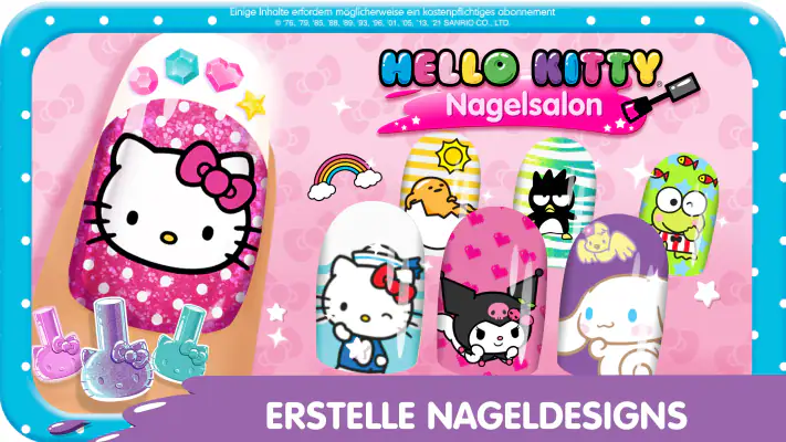 Hello Kitty Nagelsalon screenshot 1