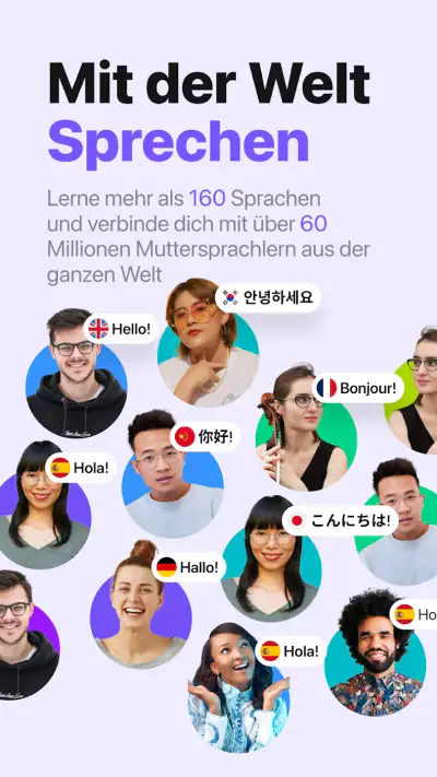 HelloTalk - Sprachen lernen screenshot 1