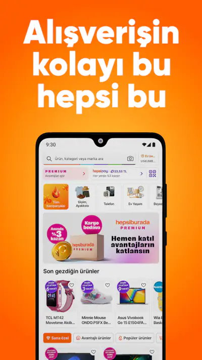 Hepsiburada: Online Alışveriş screenshot 1