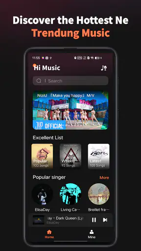 Hi Music：Offline Music Player screenshot 1
