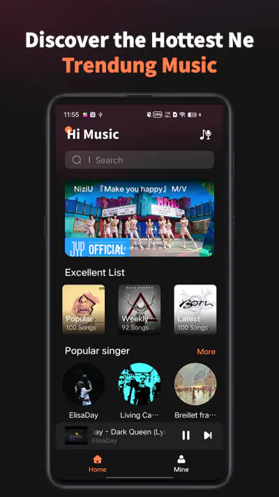 Hi Music：Offline Music Player screenshot 1