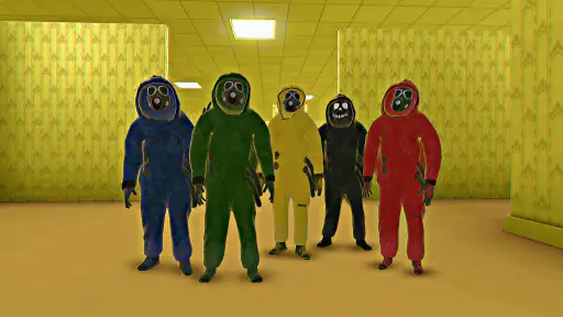 Hide in The Backrooms: Flucht screenshot