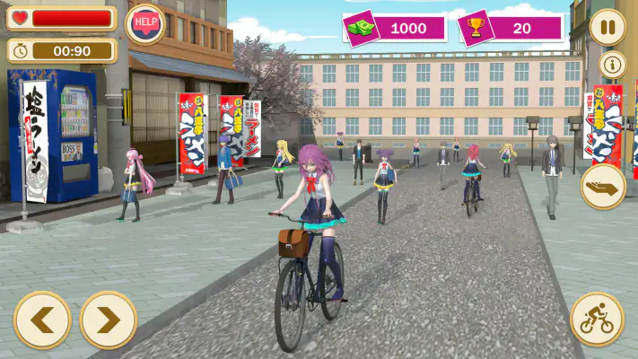 High School Girl Life Sim 3D screenshot 1