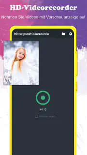 Hintergrundvideorecorder screenshot 2