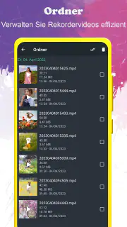 Hintergrundvideorecorder screenshot 8
