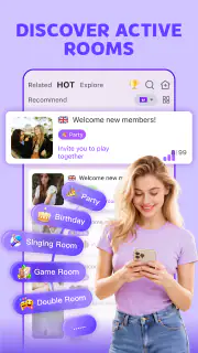 Hiya Game – Party & Voice Chat screenshot 3