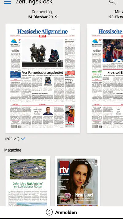 HNA-ePaper screenshot 1
