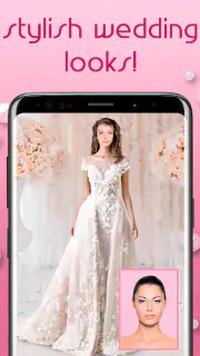 Hochzeitskleid Bildbearbeitung screenshot 2