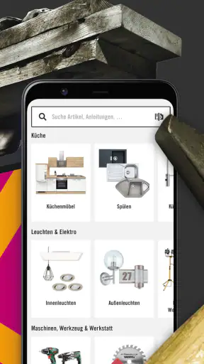 HORNBACH screenshot 1