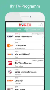 HÖRZU TV Programm als TV-App screenshot