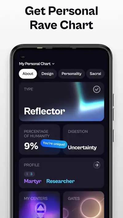 Human Design App screenshot 1