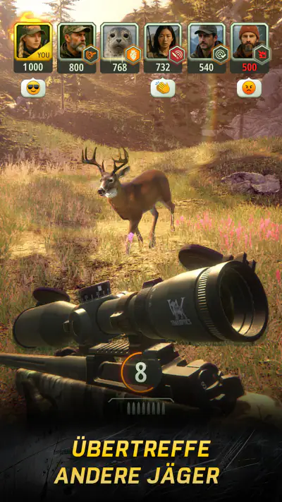 Hunting Rivals: Jäger-Spiel screenshot 1
