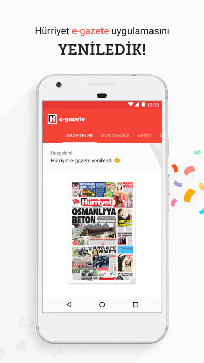 Hürriyet E-Gazete screenshot 1