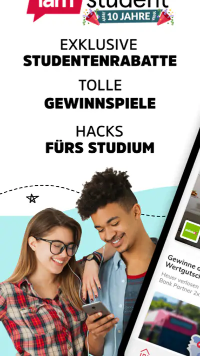 iamstudent: Studentenrabatte screenshot 1