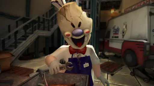 Ice Scream 4: Rods Fabrik screenshot 2