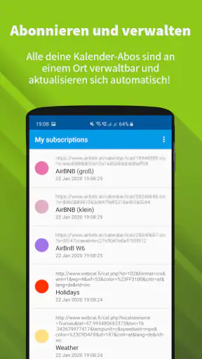 ICSx⁵ – Kalender abonnieren screenshot 1