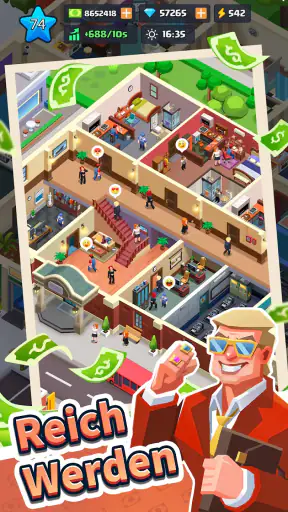 Idle Apartment Tycoon screenshot 1