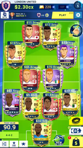 Idle Eleven – Fußball-Tycoon screenshot 1