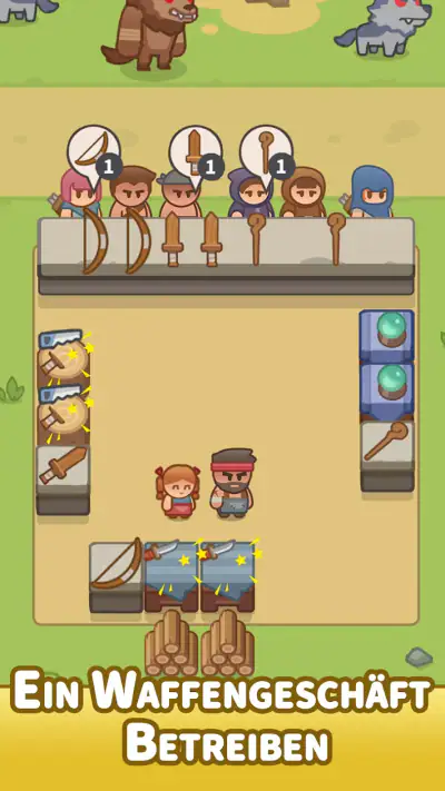 Idle Waffe Laden screenshot 1
