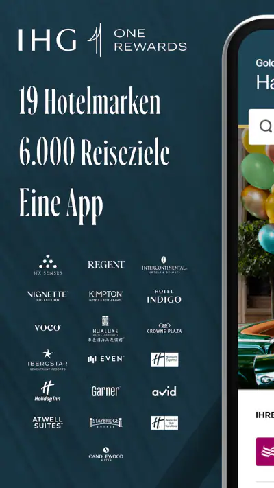 IHG Hotels & Prämien screenshot 1