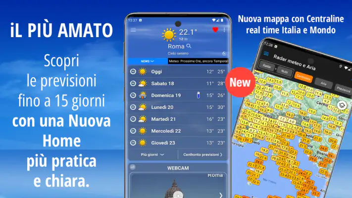 iLMeteo: previsioni meteo screenshot 1