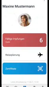 ImpfPassDE screenshot