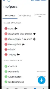 ImpfPassDE screenshot