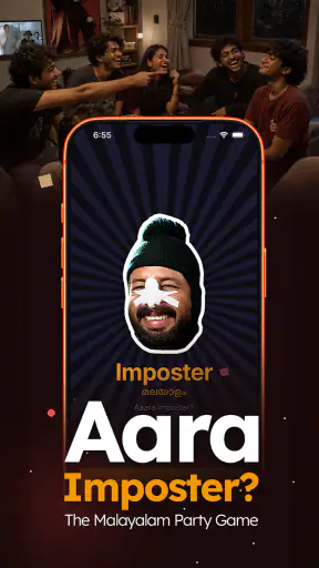 Imposter Game: Malayalam Party screenshot 1