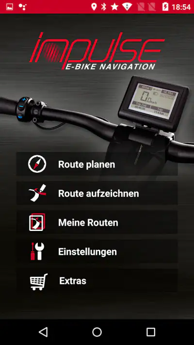 Impulse E-Bike Navigation screenshot 1