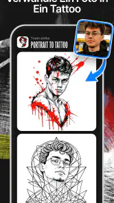 Ink AI – Tattoo designs app screenshot