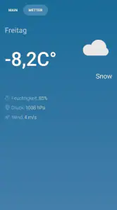 Innenthermometer screenshot