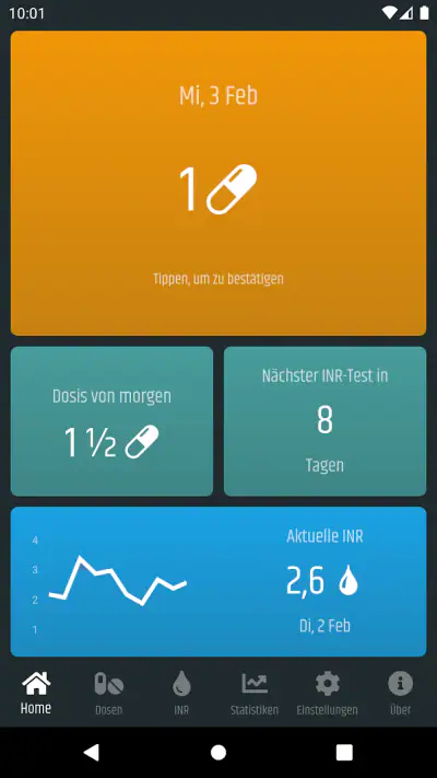 INR Tagebuch screenshot 1