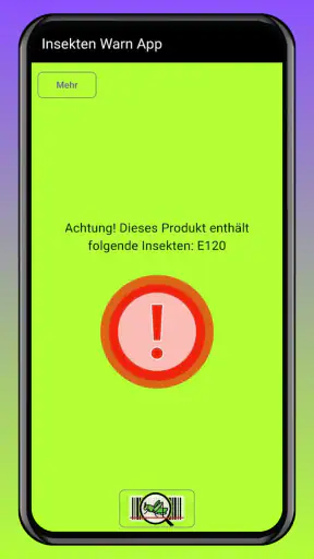 Insekten Warn App screenshot 1