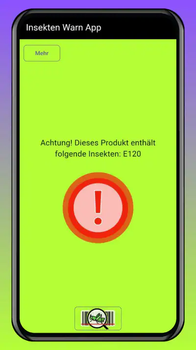 Insekten Warn App screenshot 1
