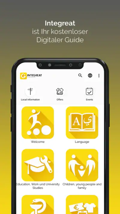 Integreat screenshot 1