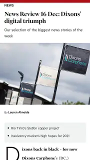 Investors Chronicle magazine screenshot 6