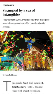 Investors Chronicle magazine screenshot 8