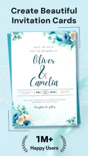 Invitation Maker & RSVP Cards screenshot 1